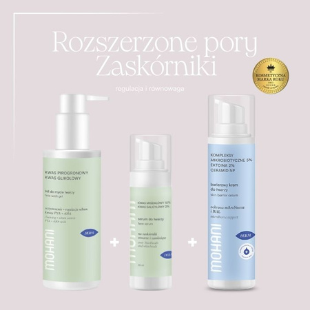 Rozszerzone pory, zaskórniki - regulacja i równowaga