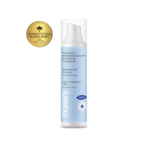 Regenerujący krem barierowy z ektoiną 2%, kompleksem mikrobiotycznym 5% i ceramidem NP