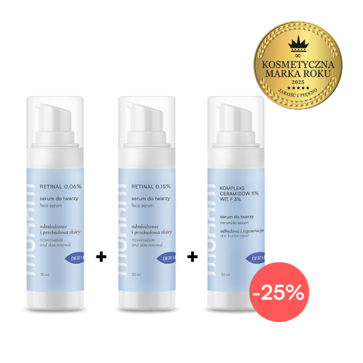 Zestaw Serów Retinale  + Ceramidy