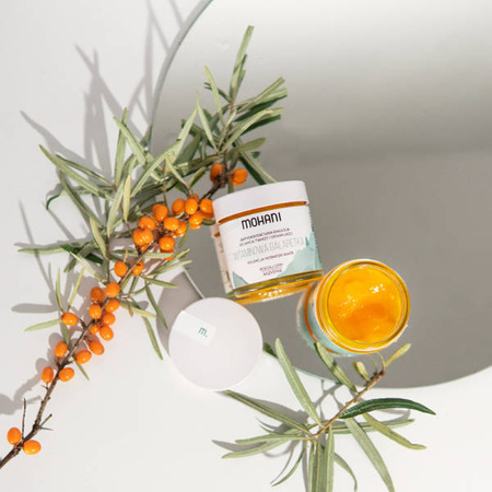 Antyoksydacyjna emulsja do mycia twarzy i demakijażu Mohani - Witaminowa Galaretka