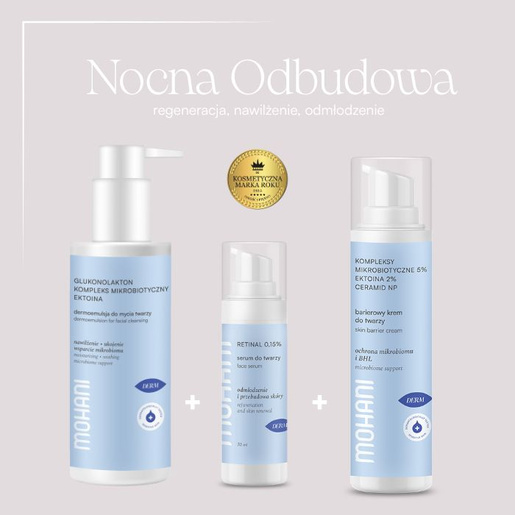 Nocna odbudowa - regeneracja, nawilżenie i odmłodzenie